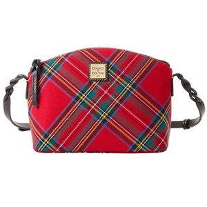 Dooney & Bourke TARTAN PENNY CROSSBODY Red